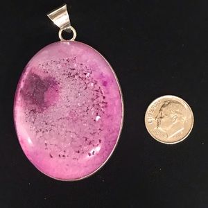 Druzy Pendant 🤍